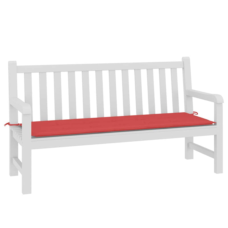 Afbeelding laden in galerijviewer, Vidaxl tuinbankkussen 150x50x3 cm oxford stof rood
