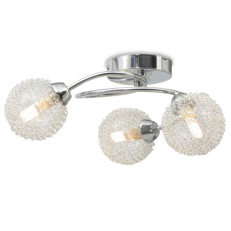 Afbeelding laden in galerijviewer, Vidaxl plafondlamp met 3 led-lampen g9 120 w
