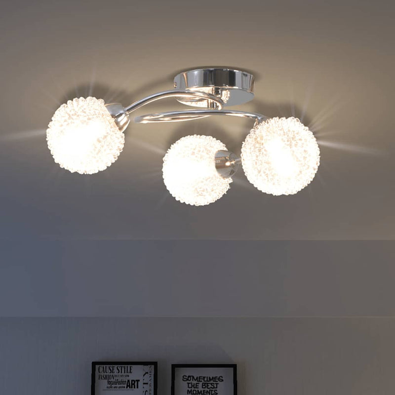 Afbeelding laden in galerijviewer, Vidaxl plafondlamp met 3 led-lampen g9 120 w
