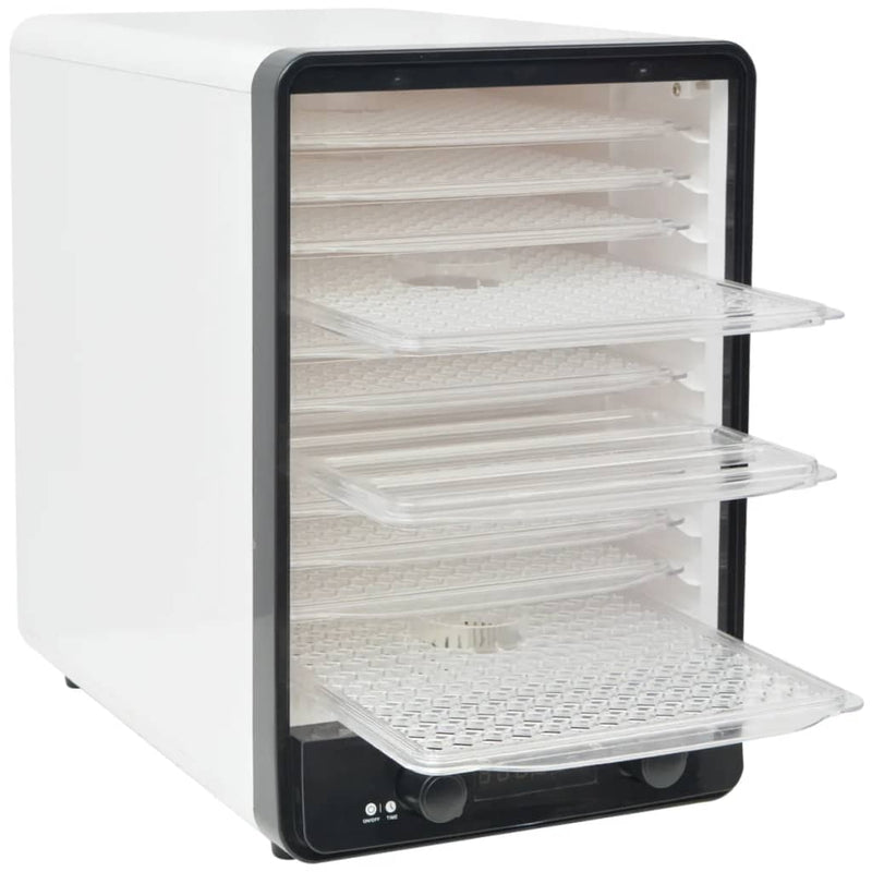Afbeelding laden in galerijviewer, Vidaxl voedseldroger met 10 lades 550 w wit
