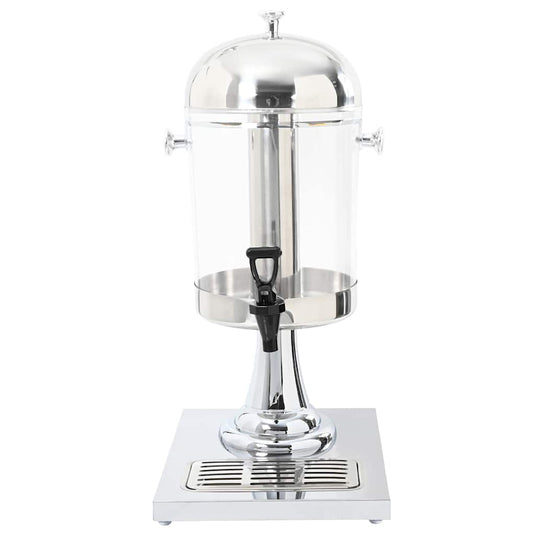 Vidaxl sapdispenser roestvrij staal 8 l