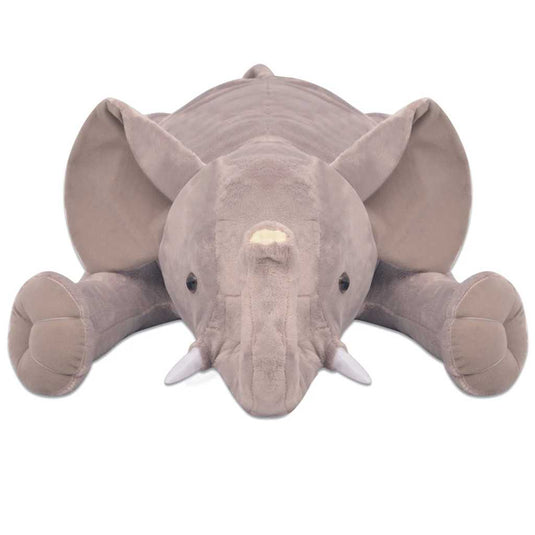 Vidaxl knuffelbeest olifant xxl 95 cm