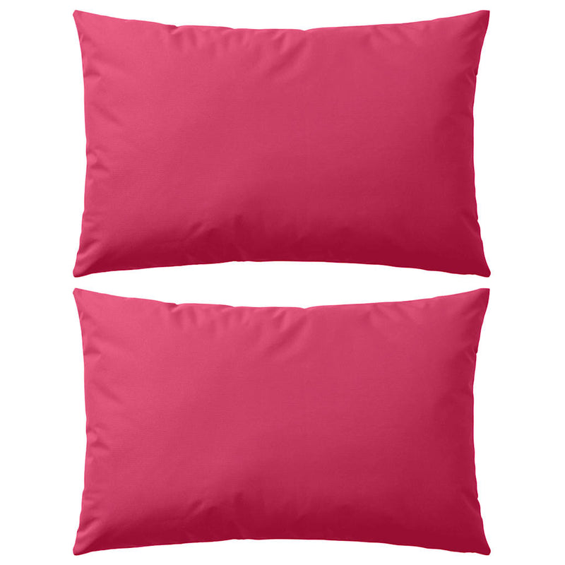 Afbeelding laden in galerijviewer, Vidaxl buitenkussens 60x40 cm roze 2 st
