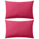 Vidaxl buitenkussens 60x40 cm roze 2 st