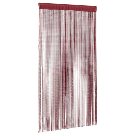 Vidaxl dradengordijnen 100x250 cm wijnrood 2 st