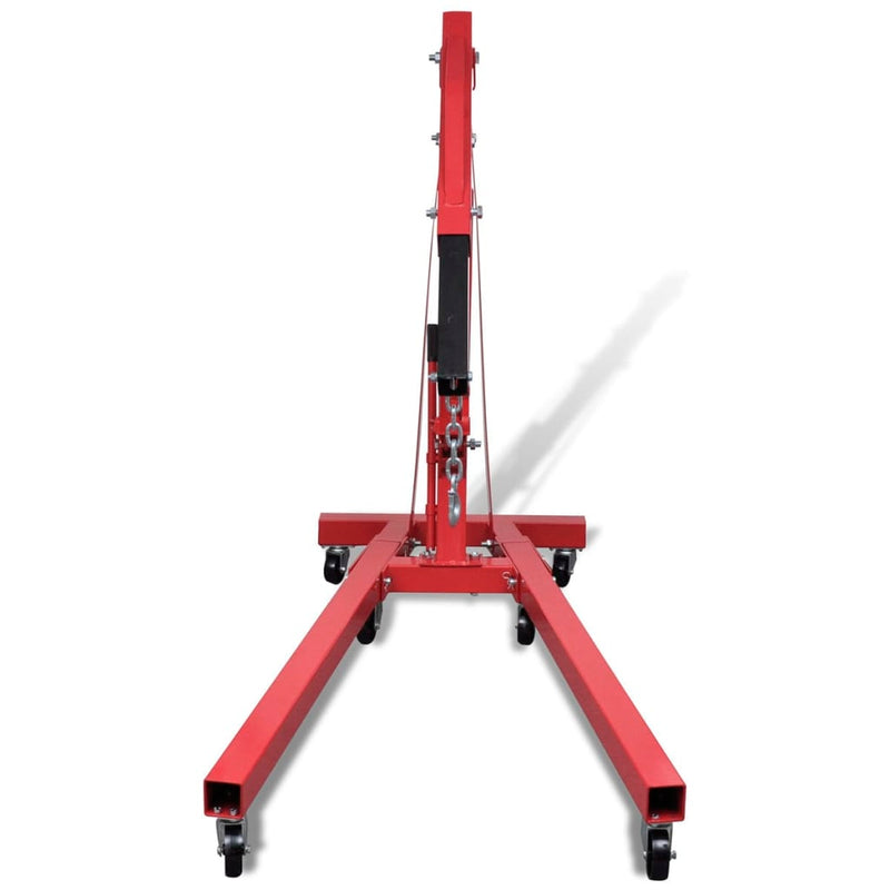 Afbeelding laden in galerijviewer, VidaXL Inklapbare motorkraan 2 ton 88,2 kg
