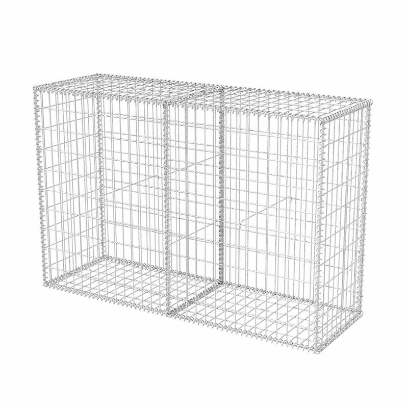 Afbeelding laden in galerijviewer, Vidaxl gabion mand 150x50x100 cm gegalvaniseerd staal
