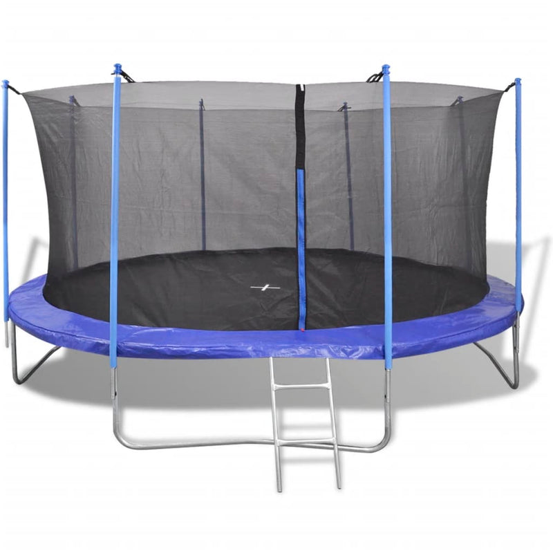 Afbeelding laden in galerijviewer, VidaXL 5-delige Trampolineset 4,57 m
