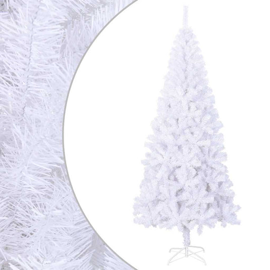 Vidaxl kunstkerstboom wit l 240 cm