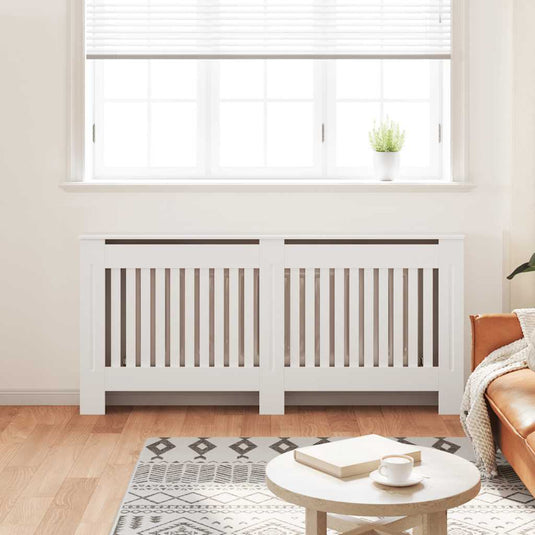 Vidaxl radiatorombouw wit mdf 172 cm