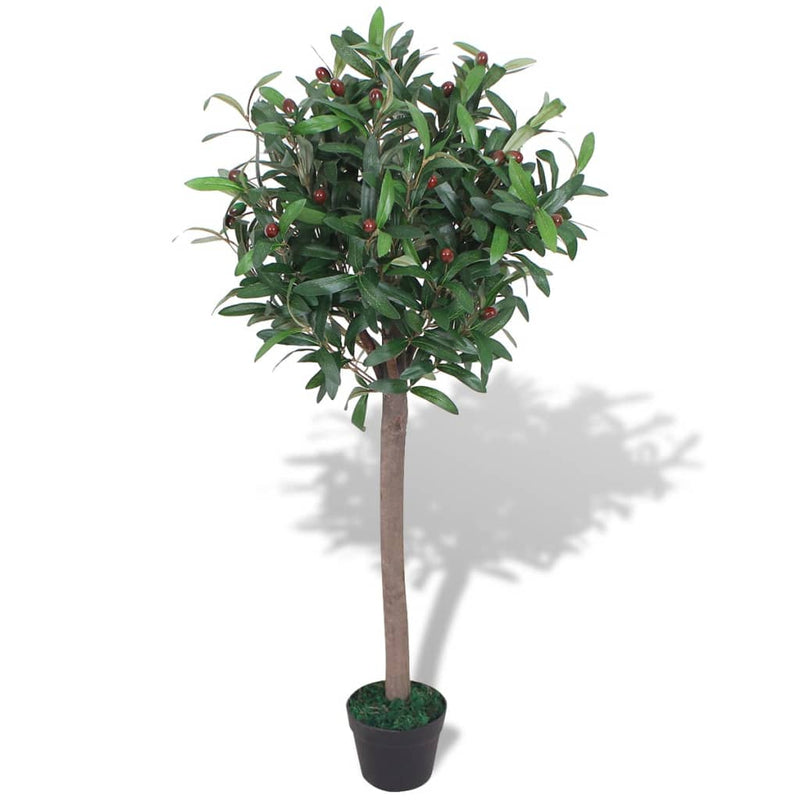 Afbeelding laden in galerijviewer, Vidaxl kunst laurierboom plant met pot 120 cm groen
