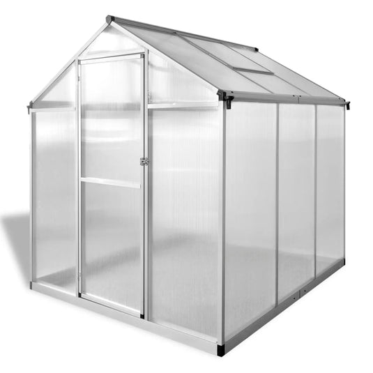 Vidaxl tuinkas 3,46 m² versterkt aluminium