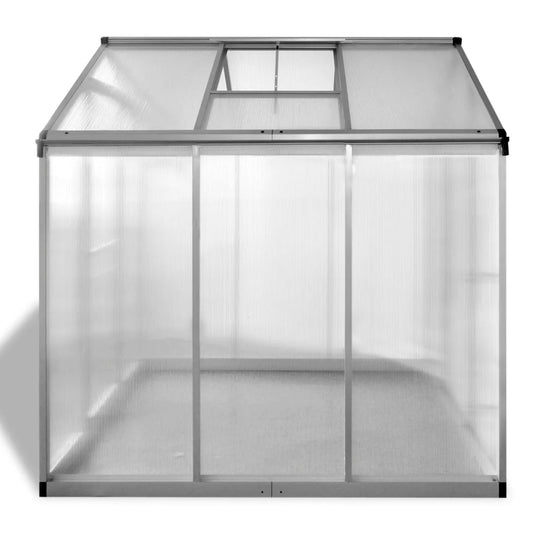 Vidaxl tuinkas 3,46 m² versterkt aluminium