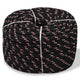 Vidaxl boot touw 12 mm 50 m polypropyleen zwart