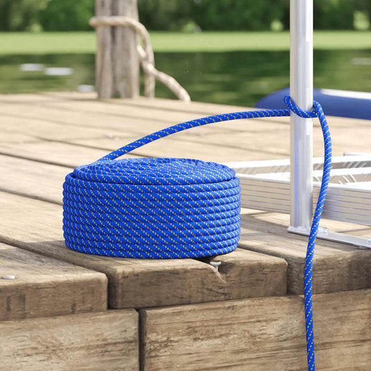 Vidaxl boot touw 10 mm 50 m polypropyleen blauw