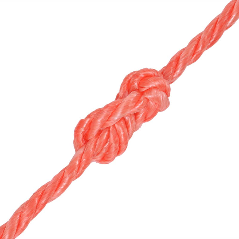Afbeelding laden in galerijviewer, Vidaxl touw gedraaid 12 mm 100 m polypropyleen oranje

