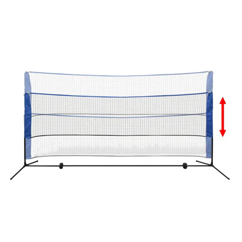 Afbeelding laden in galerijviewer, Vidaxl badminton net met shuttles 300x155 cm
