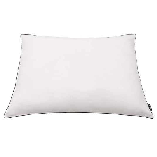 Vidaxl kussens 2 st licht 70x60 cm dons- verenvulling wit