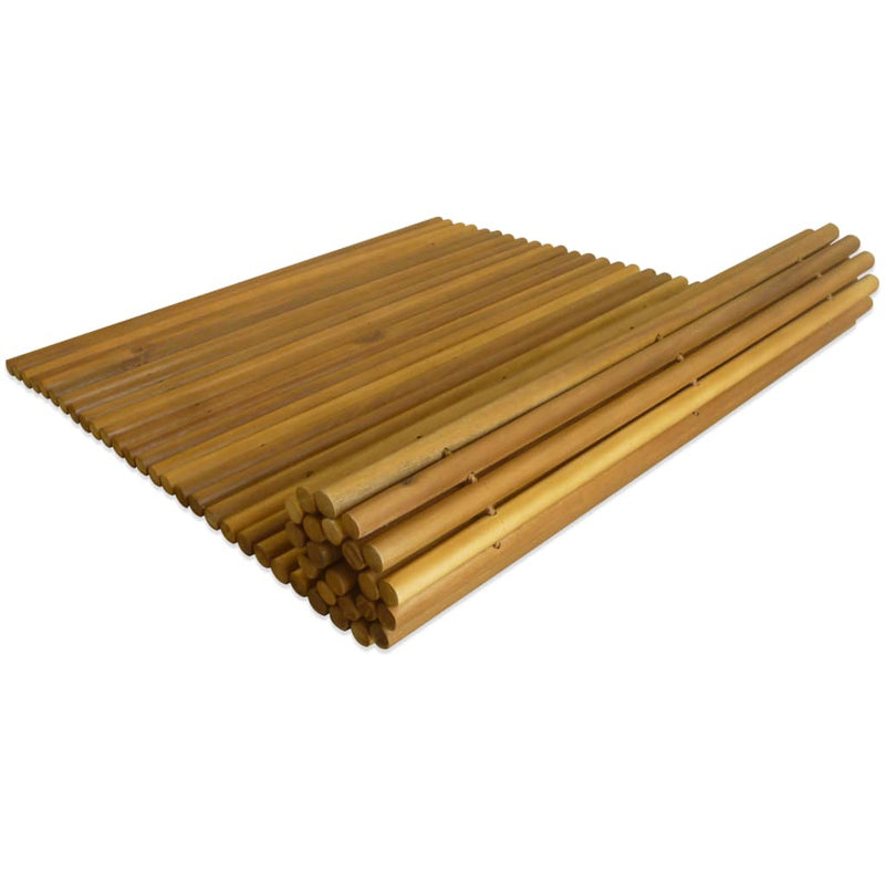 Afbeelding laden in galerijviewer, VidaXL Badmat 80x50 cm acaciahout
