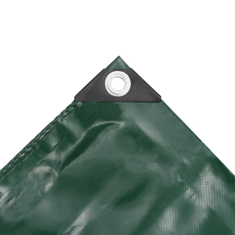 Afbeelding laden in galerijviewer, Vidaxl dekzeil 650 g m² 4x4 m groen
