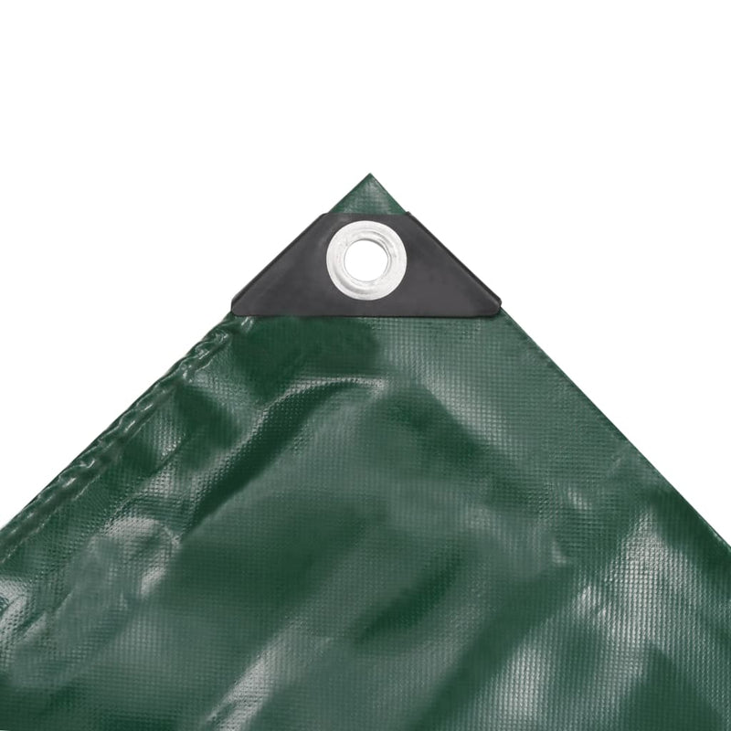 Afbeelding laden in galerijviewer, Vidaxl dekzeil 650 g m² 4x5 m groen

