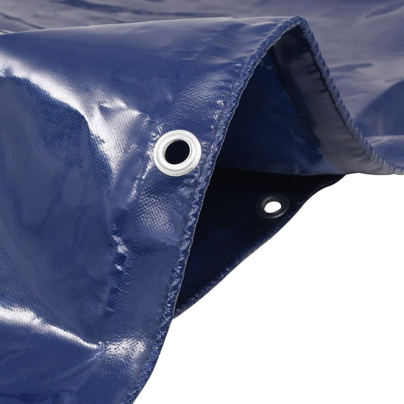 Afbeelding laden in galerijviewer, Vidaxl dekzeil 650 g m² 3x5 m blauw

