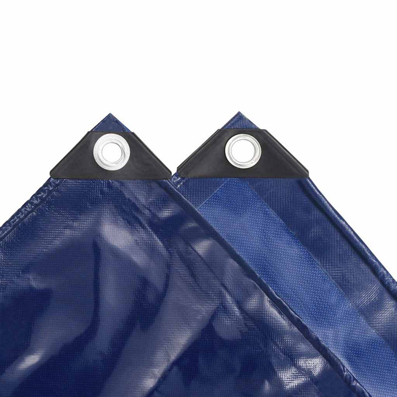 Afbeelding laden in galerijviewer, Vidaxl dekzeil 650 g m² 3x5 m blauw
