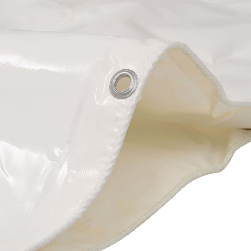 Afbeelding laden in galerijviewer, Vidaxl dekzeil 650 g m² 3x3 m wit

