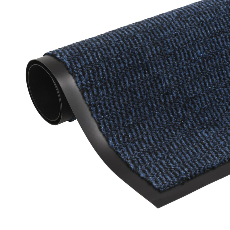 Afbeelding laden in galerijviewer, Vidaxl droogloopmat rechthoekig getuft 60x90 cm blauw
