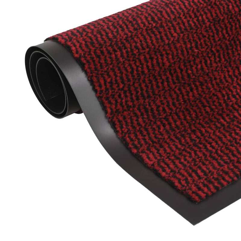 Afbeelding laden in galerijviewer, Vidaxl droogloopmat rechthoekig getuft 80x120 cm rood
