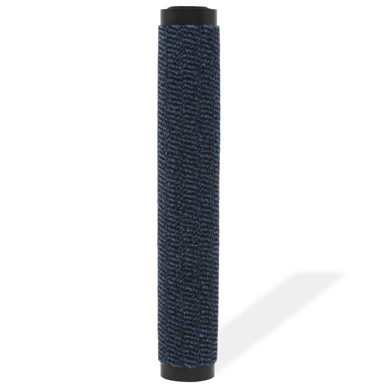 Afbeelding laden in galerijviewer, Vidaxl droogloopmat rechthoekig getuft 90x150 cm blauw
