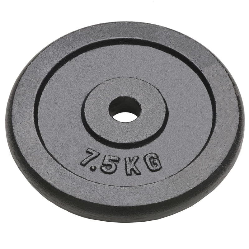 Afbeelding laden in galerijviewer, VidaXL Halterschijven 4 st 4x7,5 kg gietijzer
