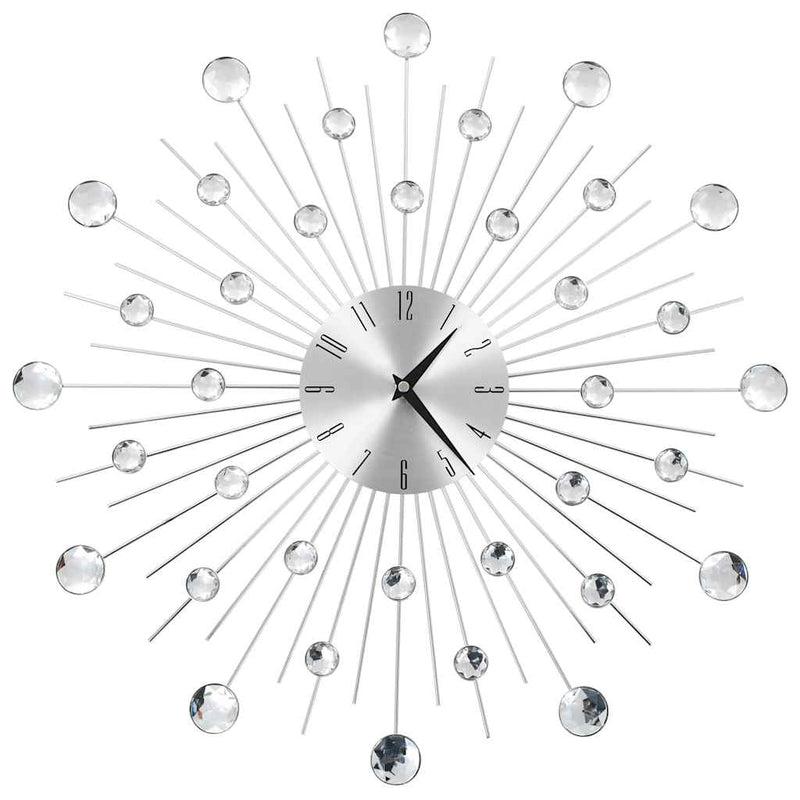 Afbeelding laden in galerijviewer, Vidaxl wandklok met quartz-mechanisme 50 cm modern ontwerp
