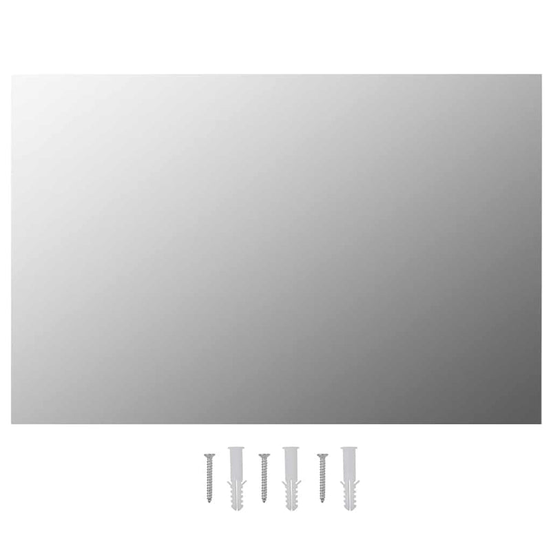 Afbeelding laden in galerijviewer, Vidaxl wandspiegel rechthoekig 60x40 cm glas
