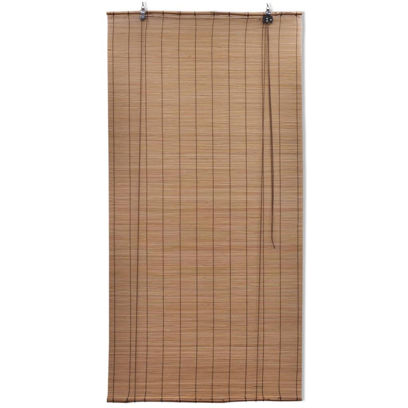 Afbeelding laden in galerijviewer, Vidaxl rolgordijn 150x160 cm bamboe bruin
