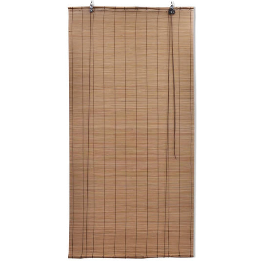 Vidaxl rolgordijn 80x220 cm bamboe bruin