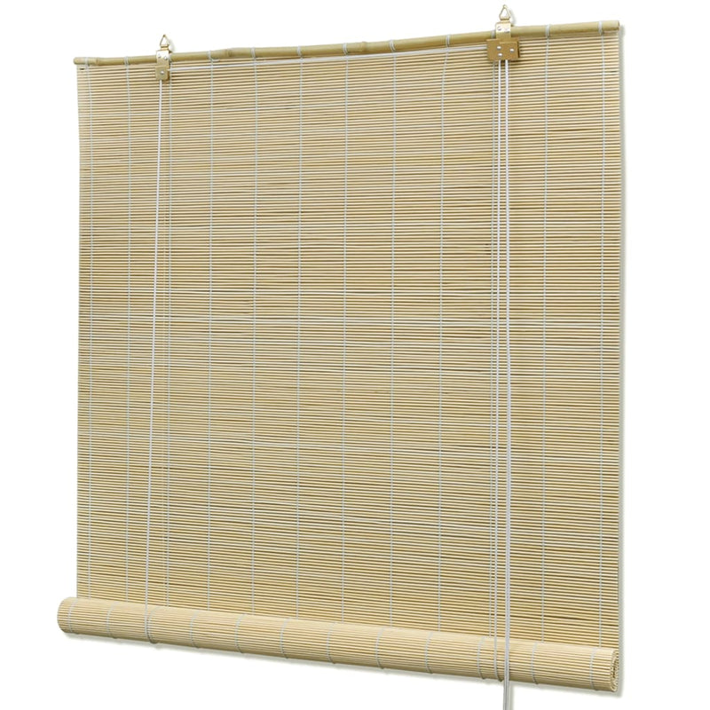 Afbeelding laden in galerijviewer, Vidaxl rolgordijn 80x220 cm bamboe naturel
