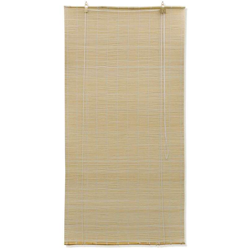 Afbeelding laden in galerijviewer, Vidaxl rolgordijn 80x220 cm bamboe naturel
