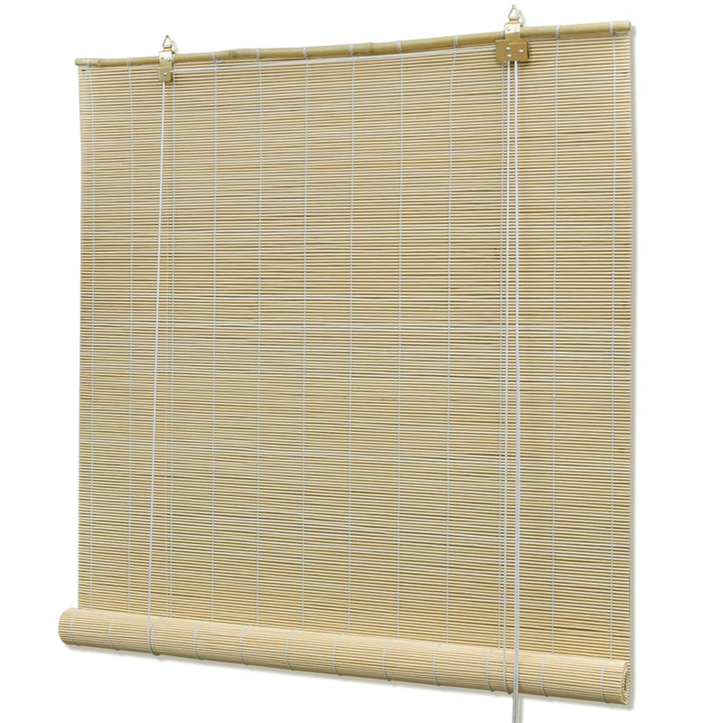 Afbeelding laden in galerijviewer, Vidaxl rolgordijn 100x220 cm bamboe naturel
