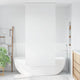 Vidaxl rolgordijn voor douche 100x240 cm wit