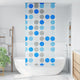 Vidaxl rolgordijn voor douche 80x240 cm cirkel