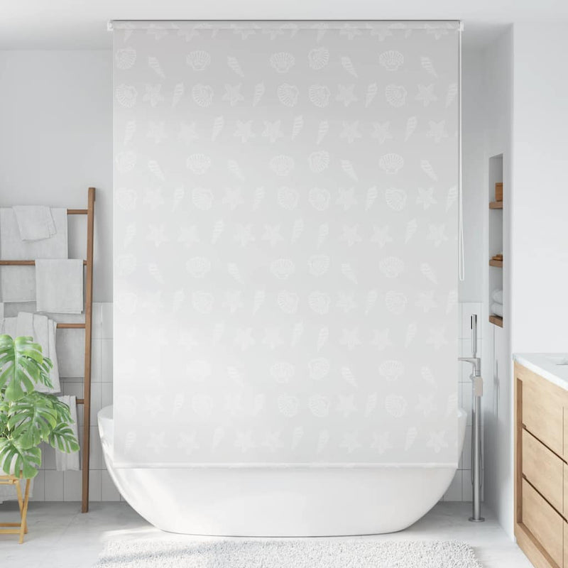 Afbeelding laden in galerijviewer, Vidaxl rolgordijn voor douche zeester 160x240 cm
