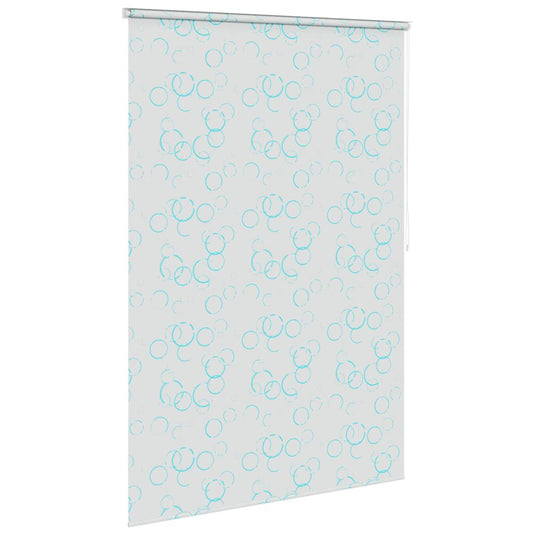 Vidaxl rolgordijn voor douche 160x240 cm bubbel
