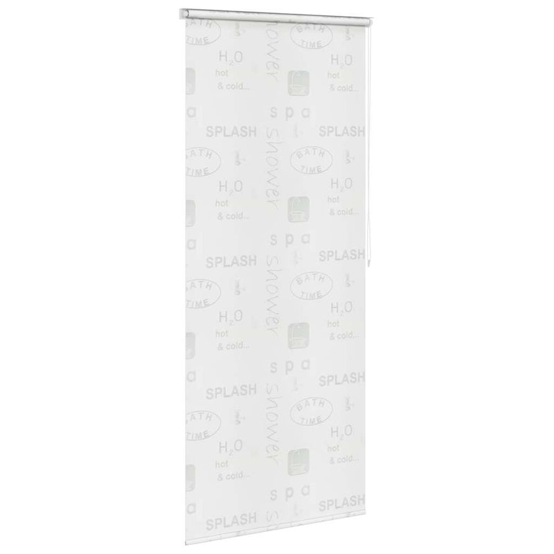 Afbeelding laden in galerijviewer, Vidaxl rolgordijn voor douche 80x240 cm splash
