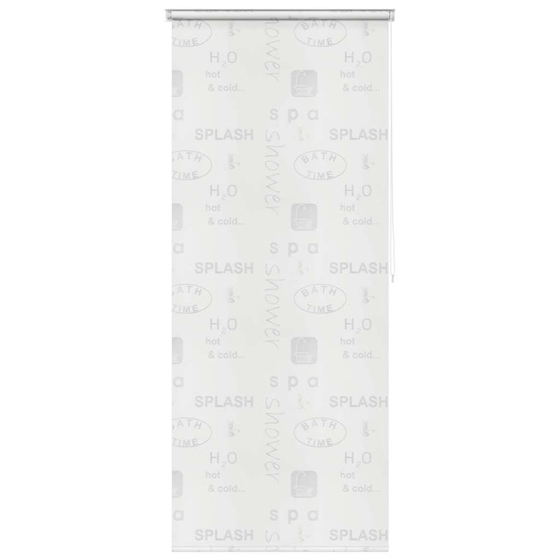 Afbeelding laden in galerijviewer, Vidaxl rolgordijn voor douche 100x240 cm splash
