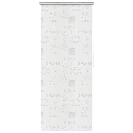 Vidaxl rolgordijn voor douche 100x240 cm splash