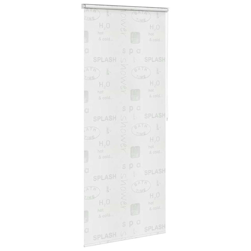 Afbeelding laden in galerijviewer, Vidaxl rolgordijn voor douche 100x240 cm splash

