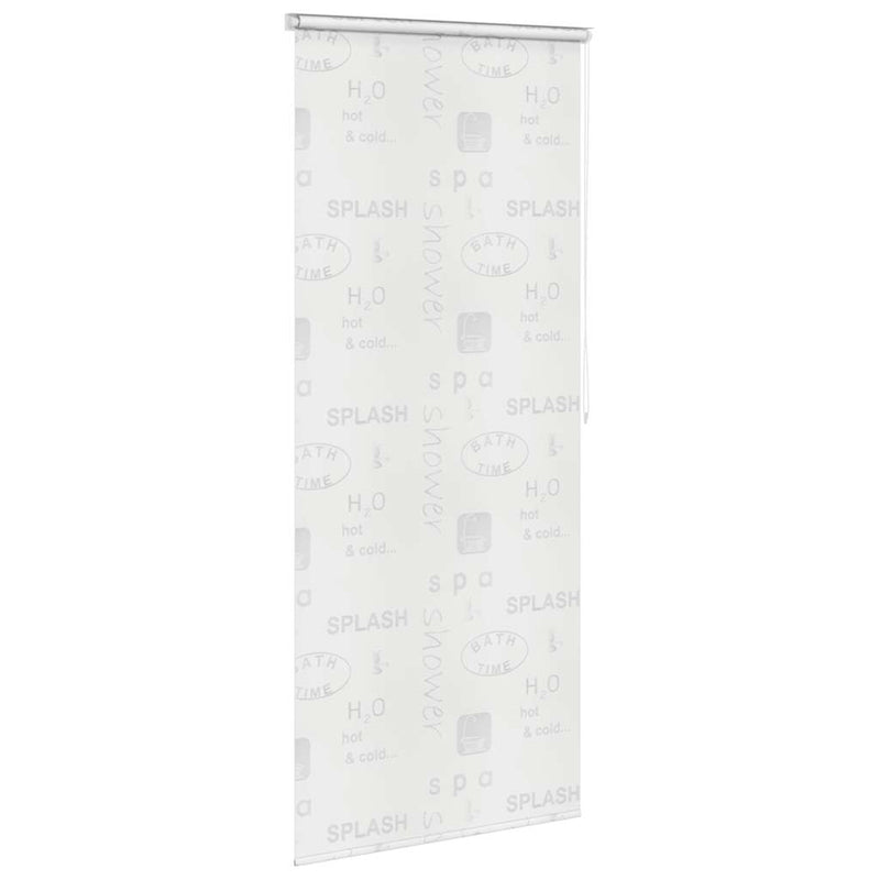 Afbeelding laden in galerijviewer, Vidaxl rolgordijn voor douche 120x240 cm splash
