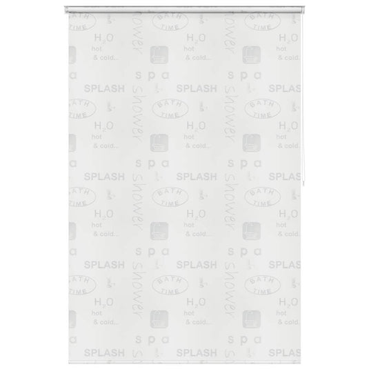 Vidaxl rolgordijn voor douche 160x240 cm splash