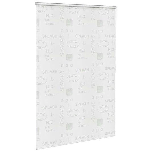Vidaxl rolgordijn voor douche 160x240 cm splash
